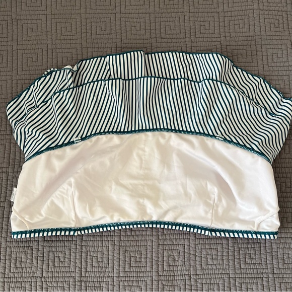 Bandeau Bikini Top High Waisted Cheeky Swimsuit - Picture 9 of 11